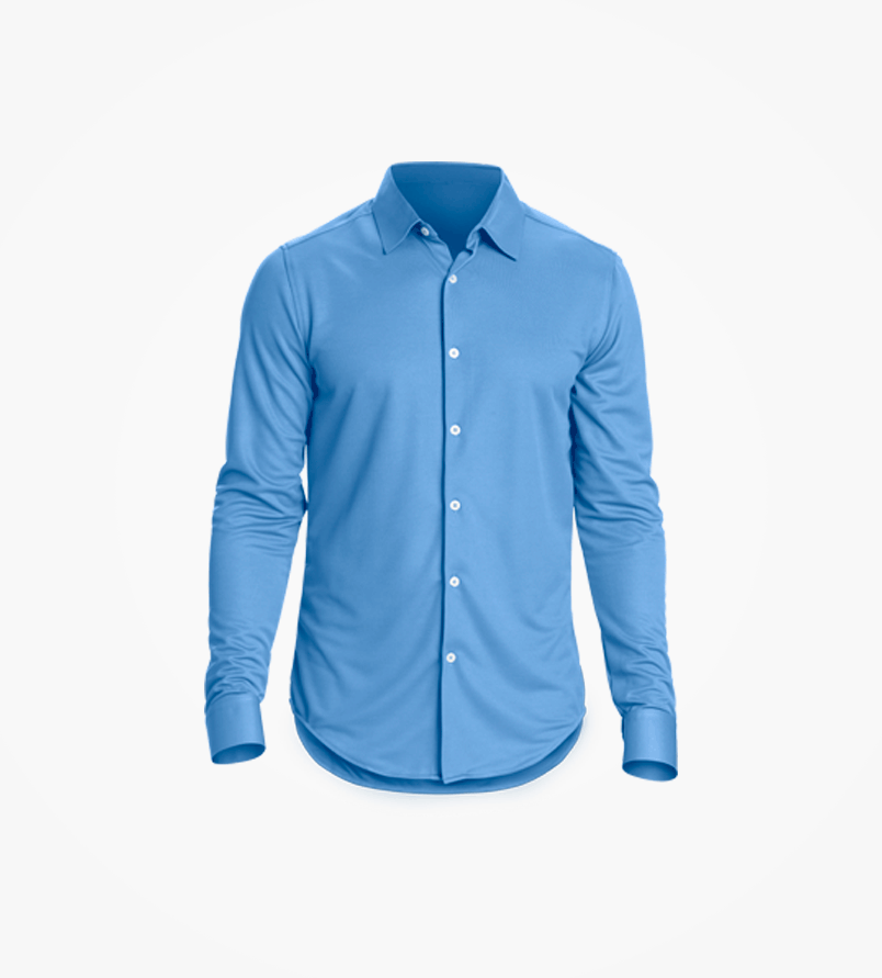 Dark Blue Winter Shirt - Imagen 2